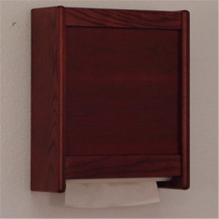 LATESTLUXURY C-Fold and Multi-Fold Towel Dispenser in Mahogany LA2499397